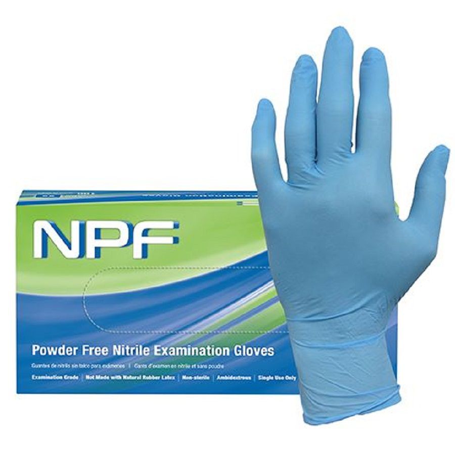 ProWorks® Nitrile Examination Grade Gloves<br/>5.5 mil - Spill Control